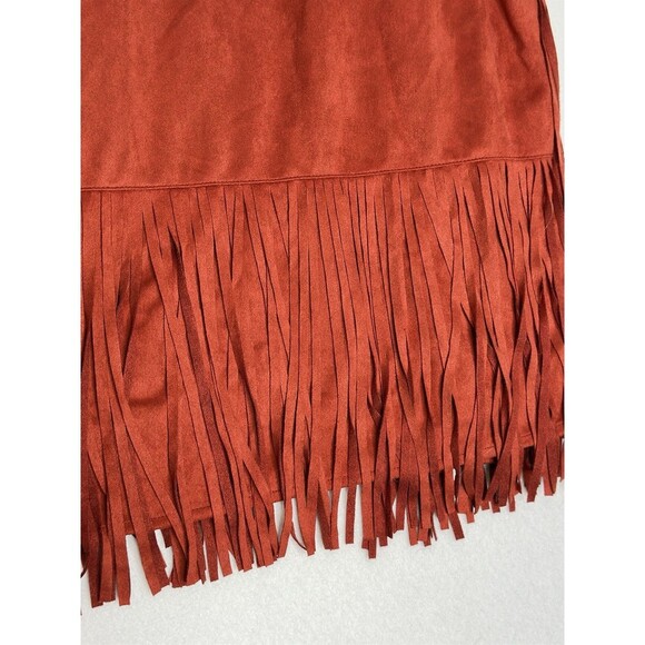 Honey Belle Fringe Embroidered Vest Boho Western Size Small - Picture 8 of 10